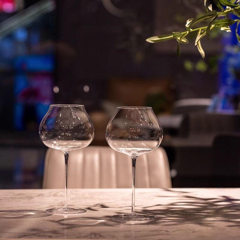 1 шт. Ультратонкий и изящный бокал, чашки для дегустации ручной работы, набор дегустационных чашек, сомелье, бокалы для красного вина