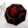 1pc Game of Thrones House Targaryen Windproof Automatic Windproof Umbrella, Lightweight for Women/Men, Perfect Christmas Gift 0811222