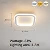 Потолочное освещение, светодиодная панель, 220 В, люстра, круглая панель Lumines, ванная комната, кухня, домашний декор, светильники, подвесной потолочный светильник