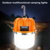 Solar Camping Light 3 Modes Adjustable Waterproof USB Rechargeable Super Bright Outdoor Hiking Tent