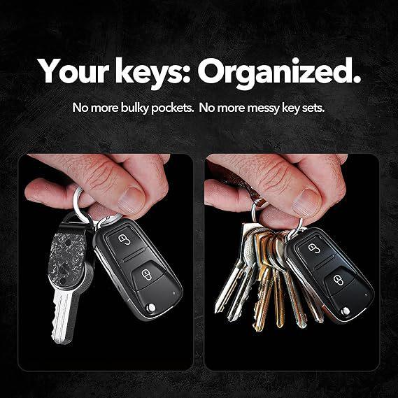 Инновационный органайзер для ключей 2025: Электрический держатель для ключей автомобиля неограниченной длины