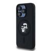 Karl Lagerfeld Klhmp15Lscmkcrhk Iphone 15 Pro 6.1 Czarny/Black Hardcase Silicone Karl & Choupette Magsafe