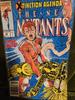 [USED] CABLE & New Mutants American comic book leaf set of 4