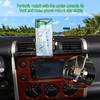 Подходит для Toyota FJ Cruiser 2007-2021. Многофункциональное автомобильное крепление для телефона, держатель для мобильного телефона на приборной панели, вентиляционное отверстие на приборной панели автомобиля, приборная панель громкой связи