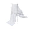 Wedding Chair Sashes Tulle Wedding Aisle Back Side Decorations Sheer Tulle Fabric For Wedding Props