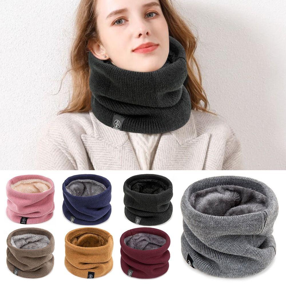 Thick Neck Warmer Neck Protection Neck Scarves Fashion Winter Scarf  Winter