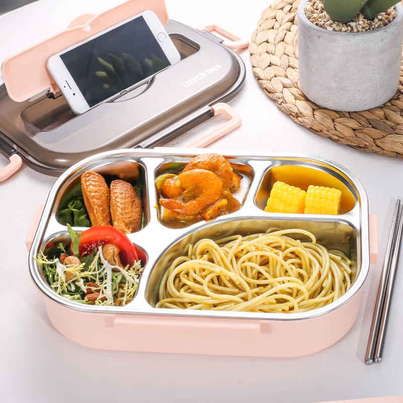 Fanshijia 304 Stainless Steel Insulated Divided Lunch Box