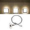 2Pcs Heavy Duty Suspension Steel Rope 1/2/3m Wall Mount Lanyard Picture Hanging Wire  Billboard
