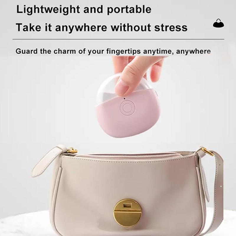 USB электрическая машинка для стрижки ногтей со светодиодной подсветкой, 2-скоростная автоматическая шлифовальная машинка для ногтей, триммер для детей и взрослых, мини-маникюрные инструменты