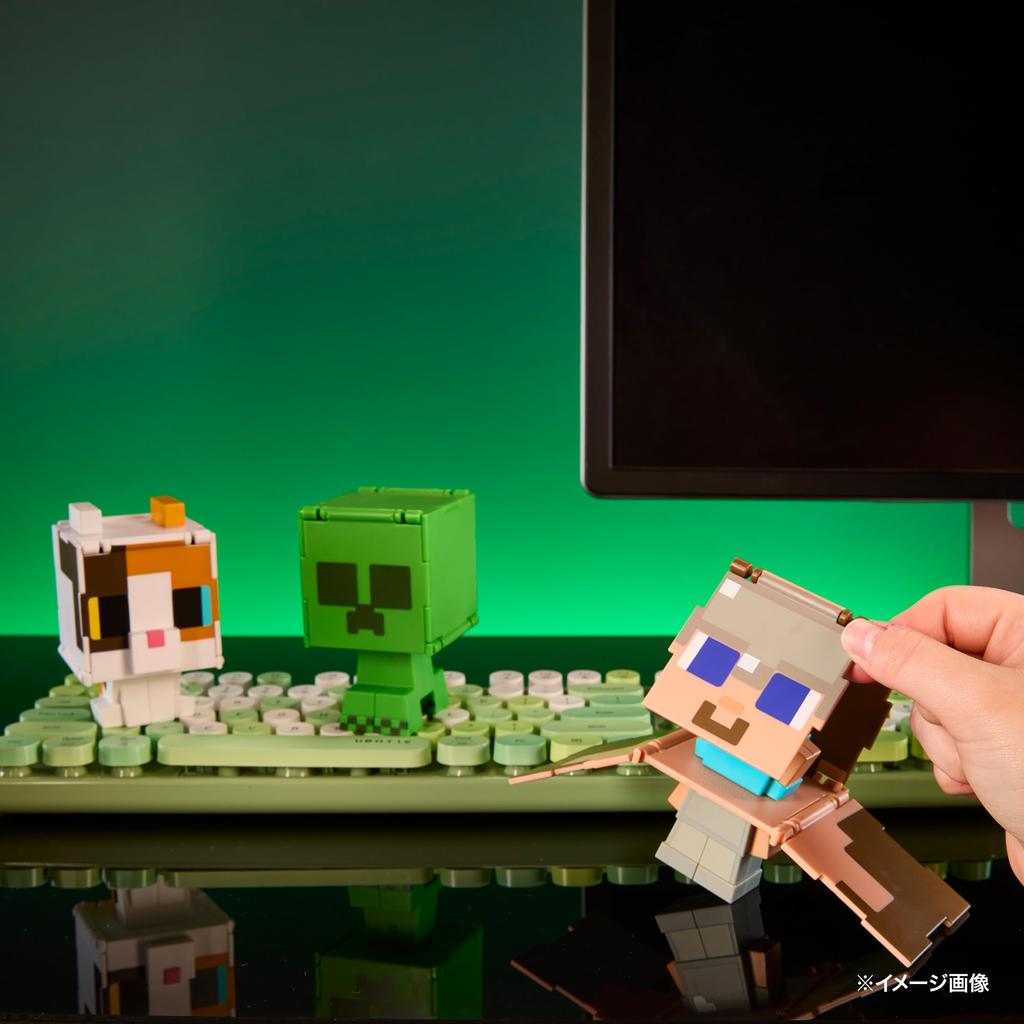 Mattel Minecraft Super Expandable Figures G Assortment, 5-Piece Box Set for Kids, Ages 6 and Up, Multi-Purpose, 986G-HTL43