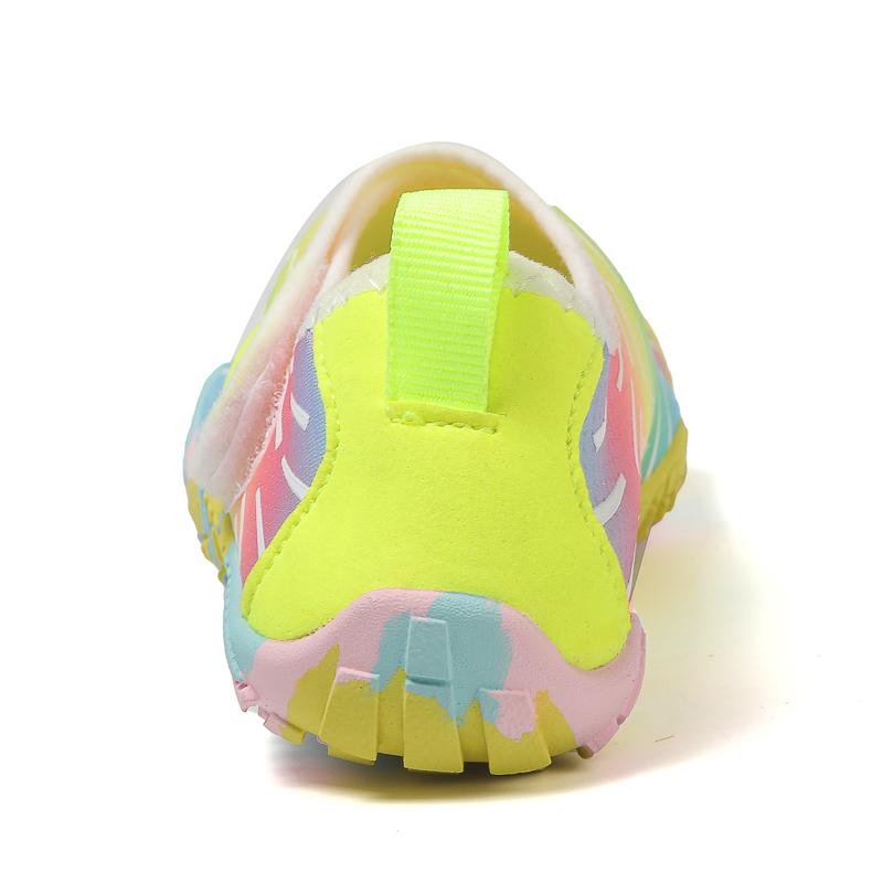 Детская водная обувь Детская аква-обувь Дренажные пляжные спортивные сандалии Быстросохнущие плавание босиком Кроссовки для катания на лодках, дайвинга и серфинга