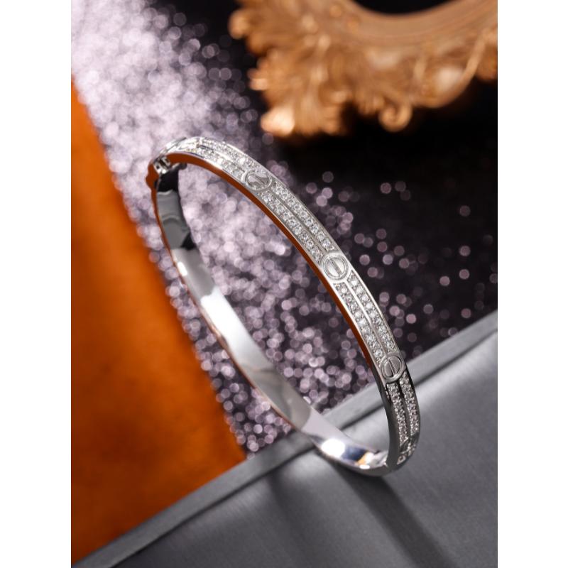 New Single Row Zircon Inlaid Starry Sky Light Luxury High-end Temperament Popular Bracelet