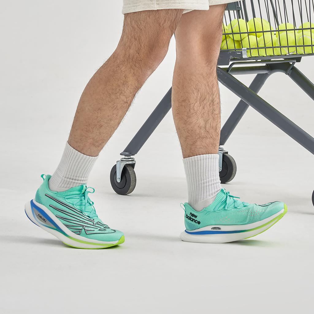 New Balance FuelCell SuperComp Elite V3 Bright Mint Men Sneakers Teal Pixel-Green MRCELLT3