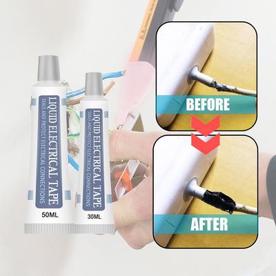 Водонепроницаемая Быстросохнущая Ремонтная Резиновая Жидкая Изолента Кабельная Линия Клей Электрическая Герметизирующая Лента