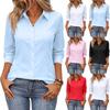 Женские рубашки на пуговицах, топы с длинным рукавом, блузки, деловой кэжуал, модный наряд