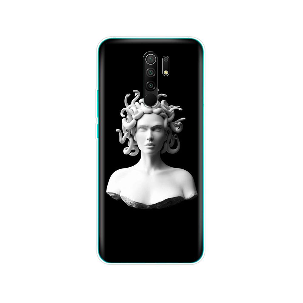 For Xiaomi Redmi 9 Case Silicon Back Cover Phone Case For Redmi 9 Soft Case 6.53 Inch Etui Coque Bumper Shockproof Protective