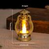 Retro LED Candle Light Portable LED Night Light Creativity LED Lanterns  For Halloween Festival Etc