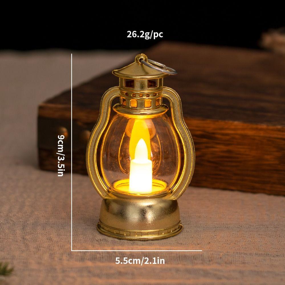 Retro LED Candle Light Portable LED Night Light Creativity LED Lanterns  For Halloween Festival Etc