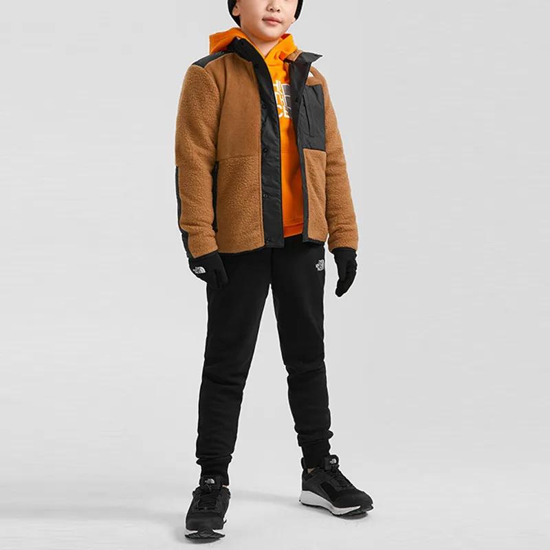 THE NORTH FACE Velvet feel Coat Brown Kids' (Unisex) Kids' Fleece Jackets NF0A7WOT 6R1
