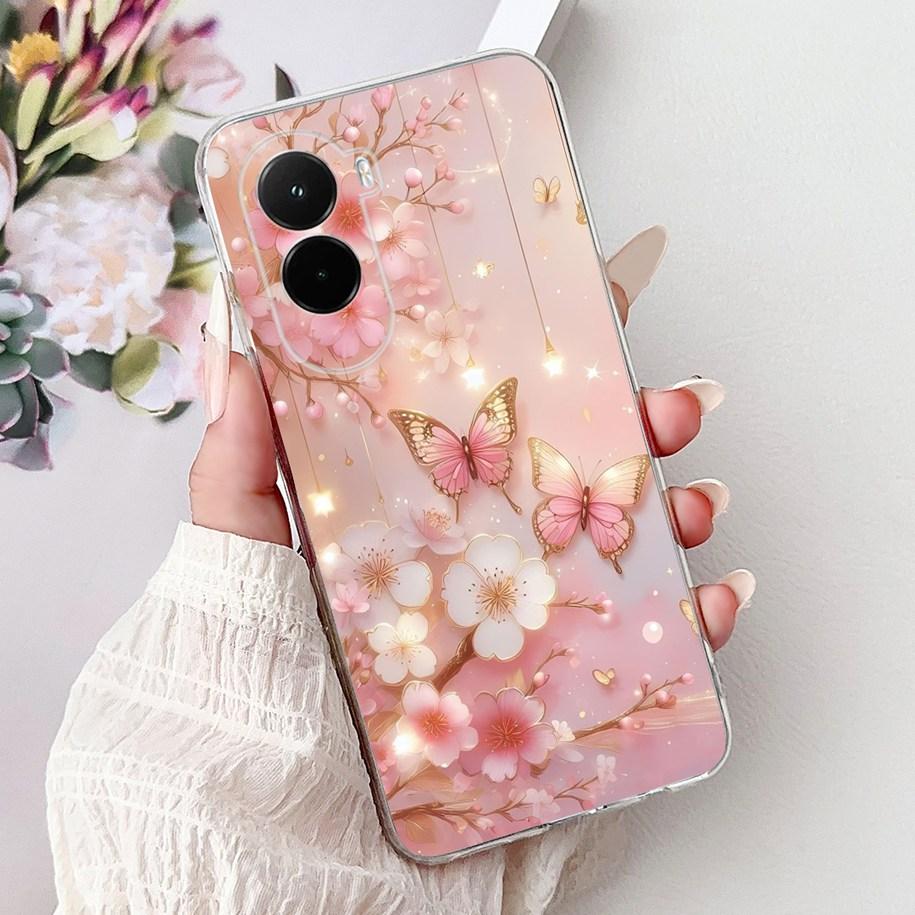 Для Xiaomi Poco M7 4G Чехол Poco M7 Plus Покрытие Роскошный Карп-Дракон Мягкий Тонкий Силиконовый Чехол для Телефона Для Xiaomi PocoM7 M 7 2025 Оболочка
