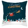 New Christmas Snowman Pillow Cover Christmas Illustration Home Cushion Cover