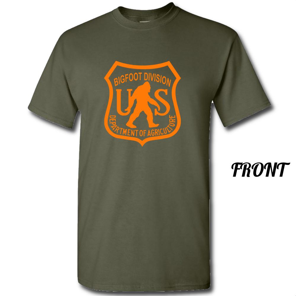 Bigfoot Division Shirt Brand New Multiple Sizes and Colors Unisex T-Shirt