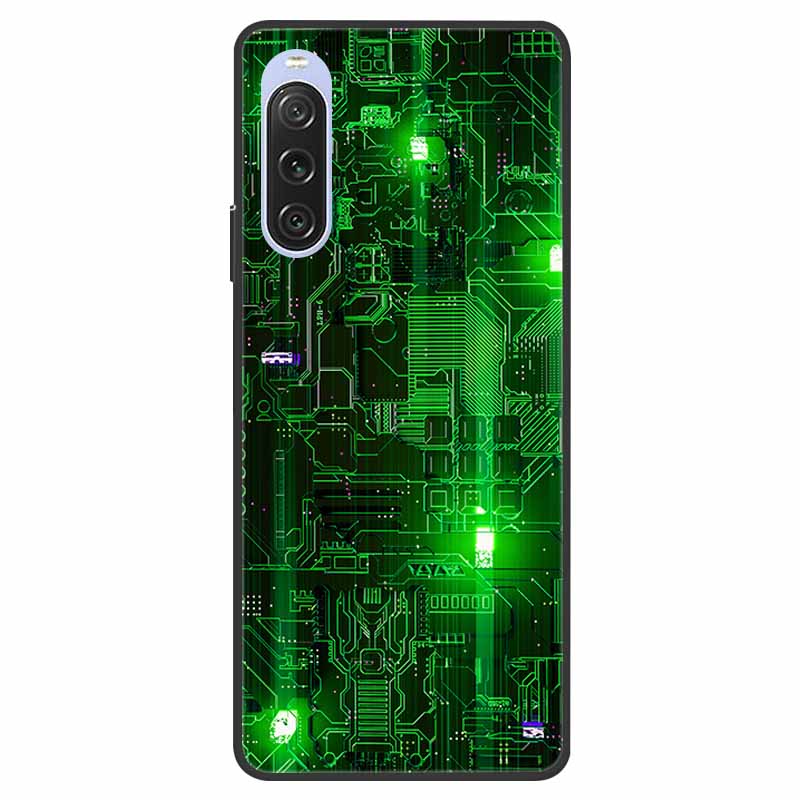 Для Sony Xperia 10 V Чехол Защитный Бампер На Для Sony Xperia 10 V Мягкий Силиконовый Задний Чехол TPU Xperia10V 10V Чехлы Coque Fundas