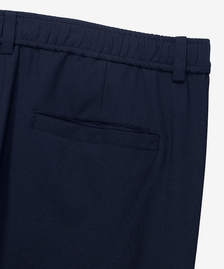 MINDBRIDGE [Air Cool] One-Puck Relaxed Fit Seersucker Airhole Full Elastic Waist Pants