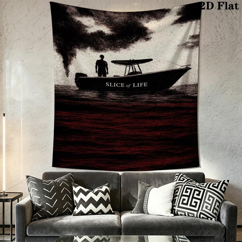 DEXTER Wall Tapestry Aesthetic Wall Hanging Printed Fabric Blanket Decorative Tapestries for Bedroom Living Room Home Decor