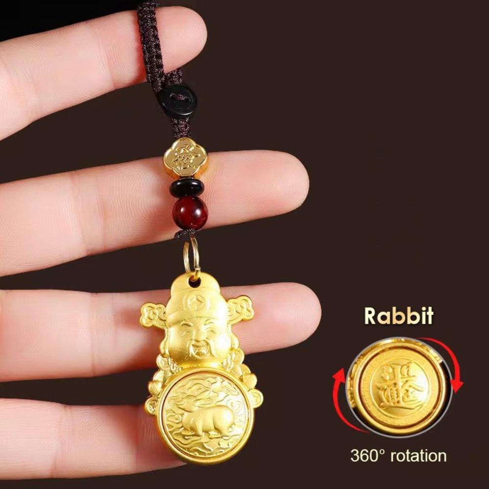 2 шт. Металлический фен-шуй подвесной декор, привлекающий удачу, автомобильный брелок, поделки, брелок со знаком зодиака для женщин