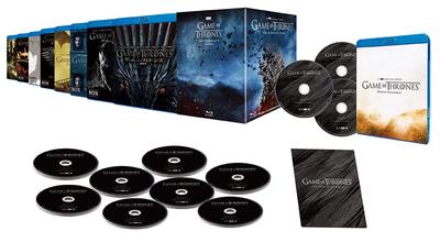 Игра престолов (Сезон 1 - Сезон 2) Полная серия на Blu-ray (30 дисков + 3 бонусных диска) [Блю рей]