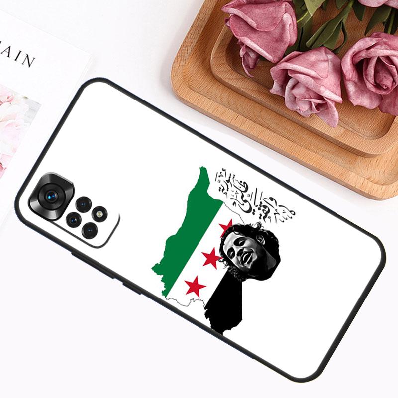 Чехол с флагом Сирийской революции для Xiaomi Redmi Note 9 10 11 12 13 14 Pro 9S 10S 11S 12S Redmi 14C 13C 10C 12C
