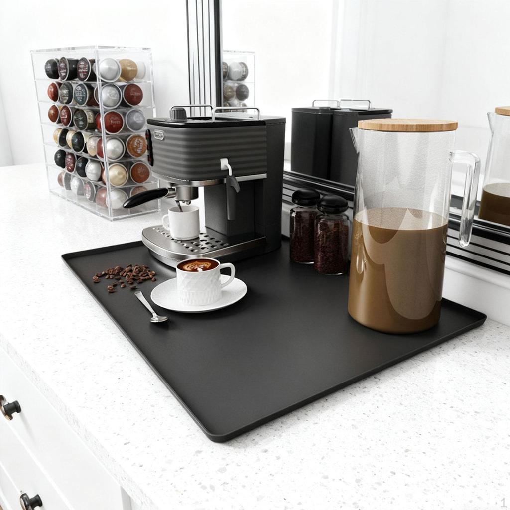 Mini Fridge Silicone Mat Air Conditioner Drip Pan Waterproof under Refrigerator for Water