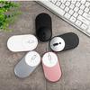 M1 Wireless Mouse Ultra-thin Mini Aluminum Alloy Frame 2.4GHz Rechargeable Silent Mouse for Office