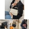 Chic Vintage Small Square Pu Shoulder Bag For Women Trendy 2021 Fashion Retro Purse