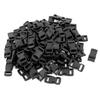 Release Buckle Webbing Strap Clasp Side Quick Black 10mm Pack of 100