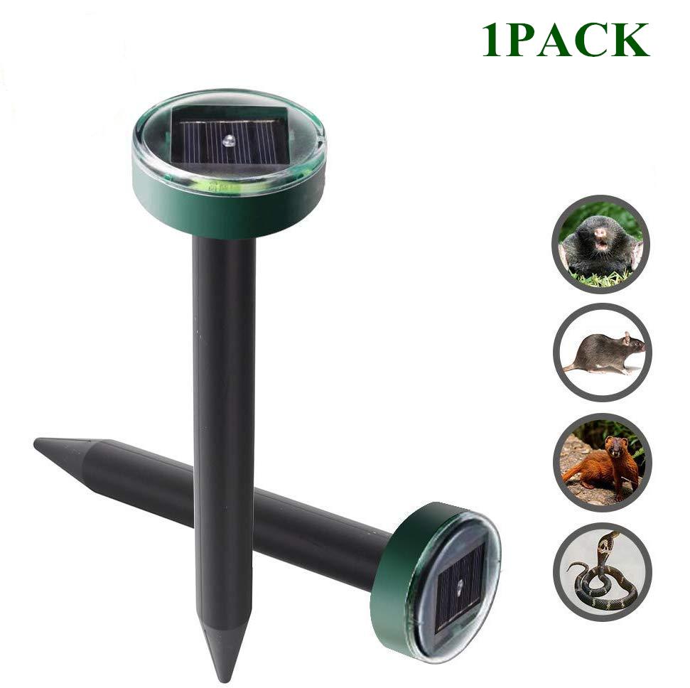 Экологичный водонепроницаемый ультразвуковой отпугиватель вредителей змей на солнечной энергии