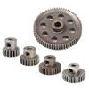 64T 11181 21T Truck Metal Diff Motor Pinion Gears 1/10 RC Parts Unlimited Steel Teeth Main Gear