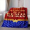 1 шт. Фланелевое одеяло Wonder Woman Легкое Мягкое Теплое Всесезонное одеяло для дивана, кровати, путешествий, кемпинга L1024199