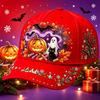 Exclusive for red Christmas hats, Santa hats, adults, children, digital printing casual design