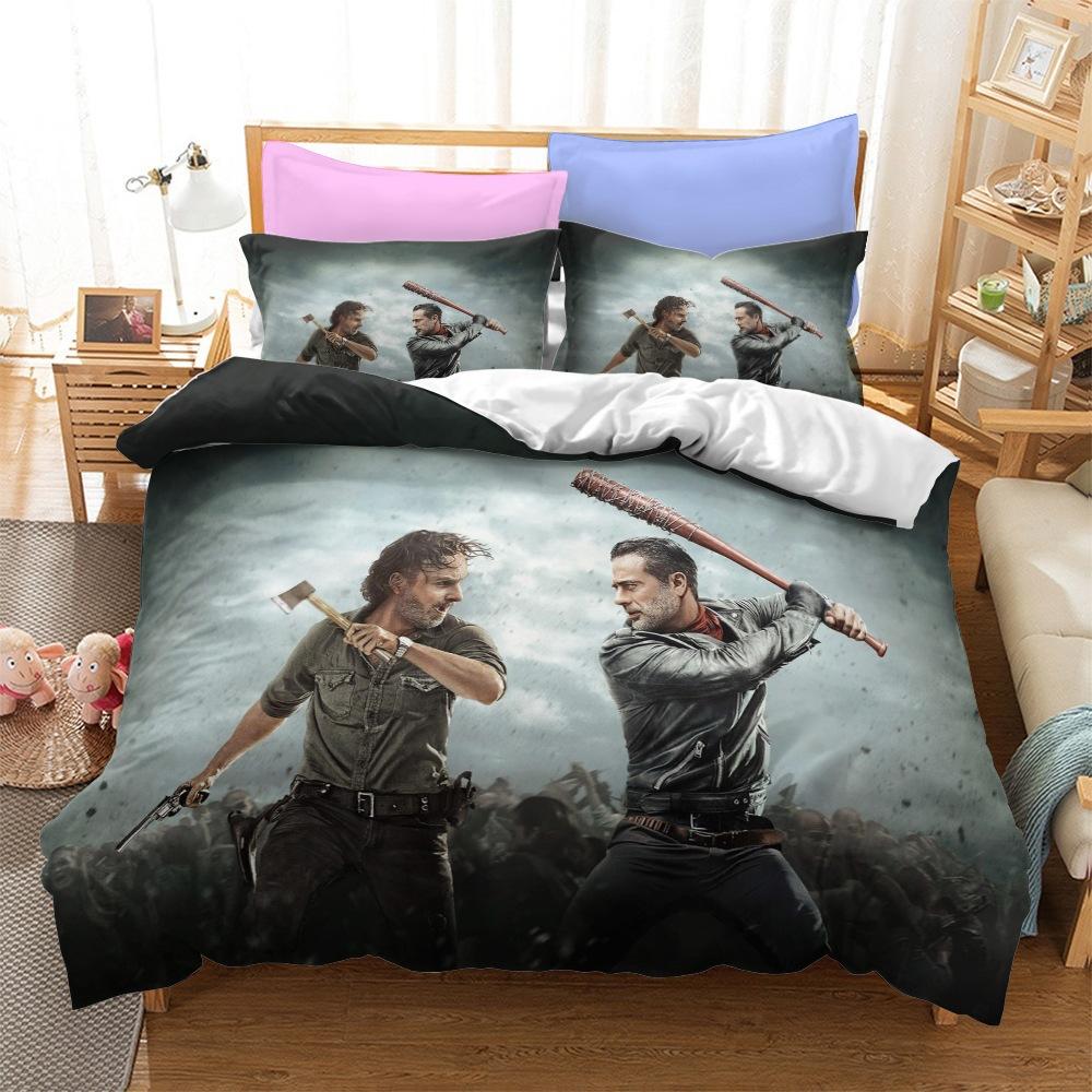 The Walking Dead Series Bedding Three-Piece Home Textile Kit