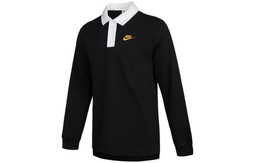 Nike Мужские поло Черные DD6180-010