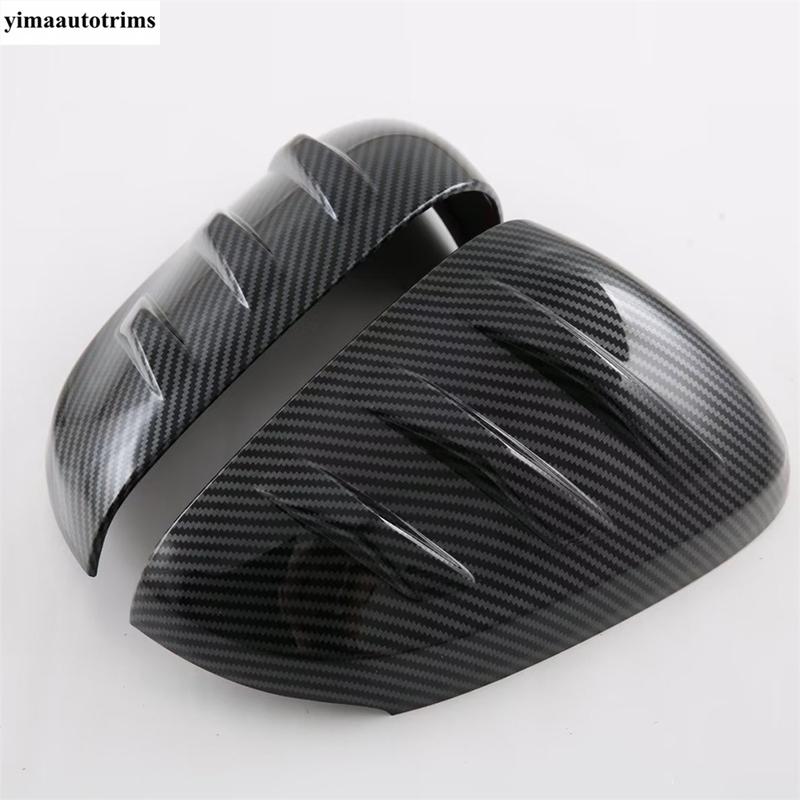 Rearview Mirror Cap / Handle Bowl / Fuel Tank Oil Cover Trim Carbon Fiber Accessories Exterior Fit For Chevrolet Trax 2024