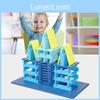 Wooden Building Blocks For Kids Diy Stacking Educational Toy With Ecofriendly Paint