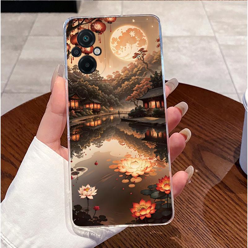 For Xiaomi Poco M5 Casing Shockproof Clear Luxury Cute Love Rabbit Funny Painted TPU Soft Silicone Bumper Cover For Poco M5 Case