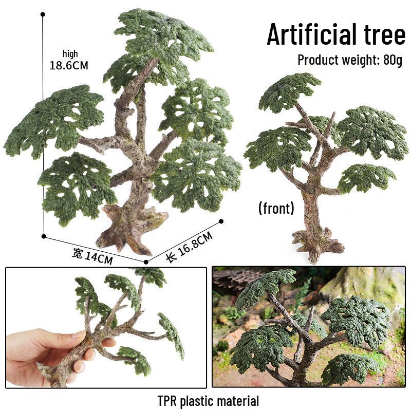 Cross-border Tree Set: Cactus, Baobab, Ironwood in Micro-landscape Sand Table Gift