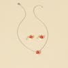 Colorful Mushroom Resin Pendants Earrings Beaded Ornaments Bracelet Pendant Jewelry Making Accessories for Craft Lover