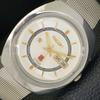 AUTOMATIC VINTAGE RICOH R31 JAPAN MENS SILVER COLOR DIAL WATCH A701943-5 R207-a701943