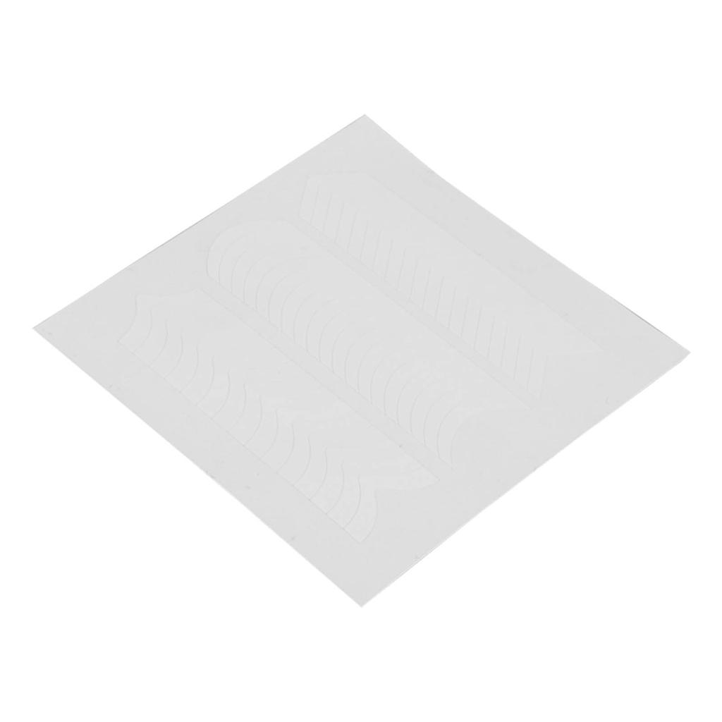 45 листов 3 дизайна Наклейки для нейл-арта для французского маникюра Самоклеящиеся направляющие для французского кончика Наклейки для ногтей