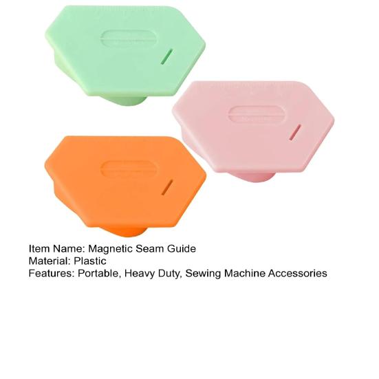 1/3 шт. Магнитный направляющий шов для швейной машины со шкалой Многофункциональный домашний швейный инструмент для подгибки краев Универсальные аксессуары для швейных машин